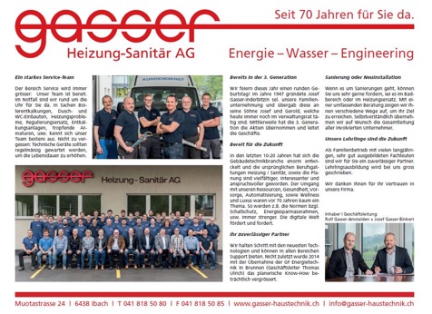 Publireport 70 Jahre -  2017